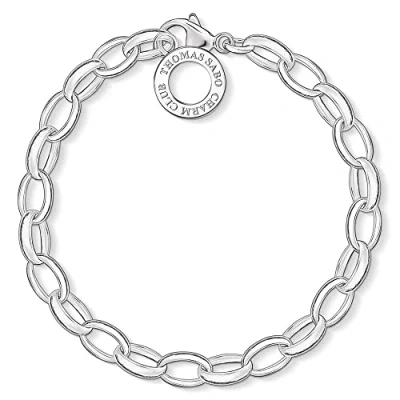Abbildung von Thomas Sabo Damen Charm Armband Classic Club 925 Sterling Silber X0032 001 12