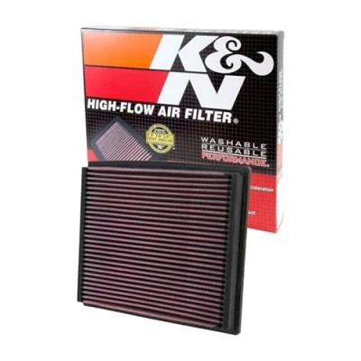 Abbildung von K&amp;N 33 2125 Motorluftfilter: Hochleistung, Prämie, Abwaschbar, Ersatzfilter,Erhöhte Leistung, 1994 2009 (A4, A6, RS4, S4, S6, Allroad I, Quattro, Passat, Superb)