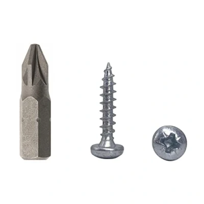 Abbildung von 100 Stück DIN 7981 Stahl verzinkt 4,0 x 20 mm Holzschrauben Spanplattenschrauben mit Flachkopf Universal Pozi Drive Schraube (100, mm)
