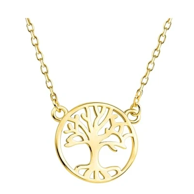 Abbildung von Sofia Milani Circle TREE Halskette, Damen, Größe: One Size, Gold coloured