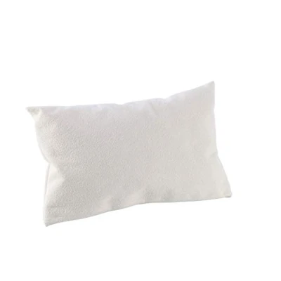 Abbildung von Eliga Sauna Nackenkissen mit Bezug aus Frottee, Weiß, 30 x 20 cm, 8658