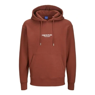 Abbildung von Jack &amp; Jones Jorvesterbro Kapuzenpullover, Herren, Größe: Medium, Brown