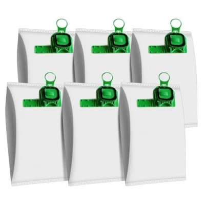 Abbildung von YanBan 6pcs Hochleistungs Staubfilterbeutel Müllsäcke Kompatibel mit Vorwerk VK140 VK150 FP140 Bo Rate Kobold Staubsauger