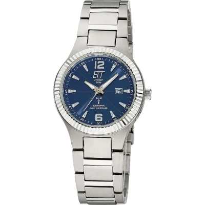 Abbildung von ETT Funkuhr »Everest Lady«, Armbanduhr, Solar, Damenuhr, analog, automatischer Kalender, Tag