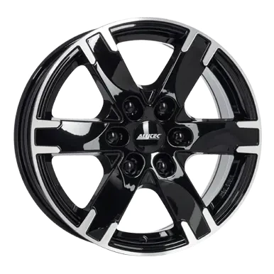 Abbildung von ALUTEC 6 loch 18Zoll 114.3mm Alufelge Titan Schwarz frontpoliert TIT80845X33 1 Felge