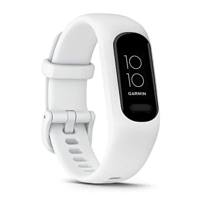 Abbildung von Garmin [renewed] vívosmart 5 Fitness Tracker mit extragroßem OLED Touchdisplay, Funktion wie Schlafqualität und Herzfrequenzmessung. Bis zu 7 Tage Akkulaufzeit Notfallhilfe [Generalüberholt]
