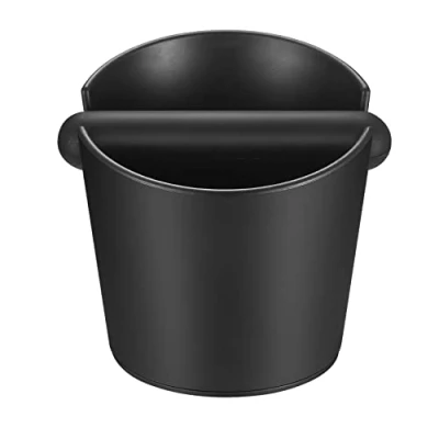 Abbildung von Abklopfbehälter, Abschlagbehälter für Siebträgermaschin Zubehör, Kaffeemaschine Abschlagbox, Knock Box Kaffeesatz