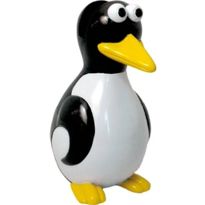 Abbildung von Wedo 20227102 Brillenhalter und Brillenablage Motiv Pinguin (aus Polyresin)