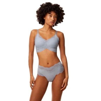 Abbildung von Triumph LIFT Smart Bandeau MAXI Slip, Damen, Größe: Medium, Eggshell blue