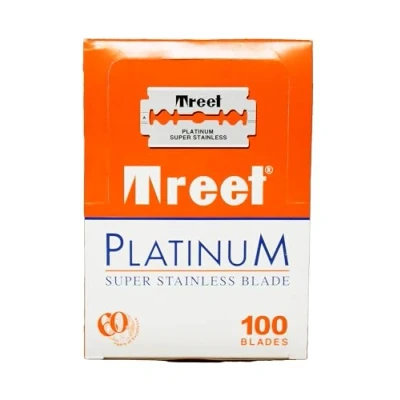 Abbildung von 100 Treet Platinum Rasierklingen
