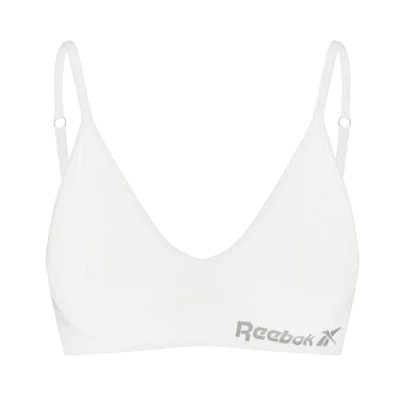 Abbildung von Reebok Damen Nahtloser BH Justine Weiß