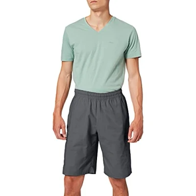 Abbildung von Trigema Herren 615095 Sportshorts, Grau (anthrazit 018), 56 (Herstellergröße: XL)