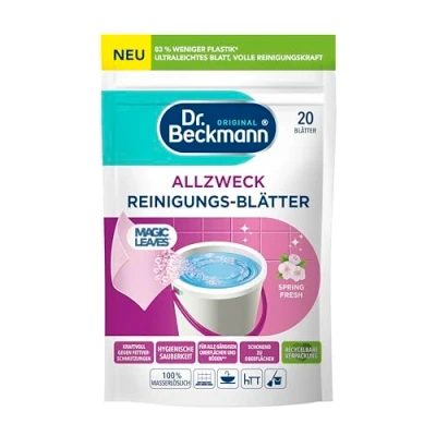 Abbildung von Dr. Beckmann Allzweck Reinigungs Blätter SPRING FRESH 20