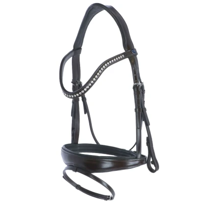 Abbildung von PassierBlu Trense Spirit Havanna/Gold Warmblut