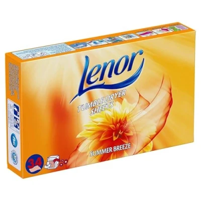 Abbildung von Lenor Wäschetrocknertücher Summer Breeze 34 Blatt