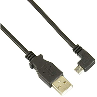 Abbildung von StarTech.com Micro USB Lade/Sync Kabel St/St rechtsgewinkelt 1m auf Ladekabel