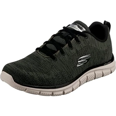 Abbildung von Skechers Herren Track Front Runner Sneaker, Olive/Black, 42 EU
