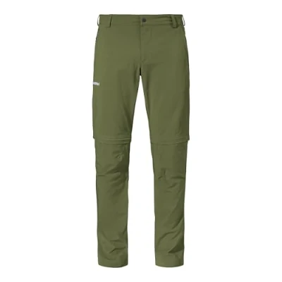Abbildung von Schöffel Herren Pants Folkstone Zipp Off Hose, Balsam Green, 50 EU