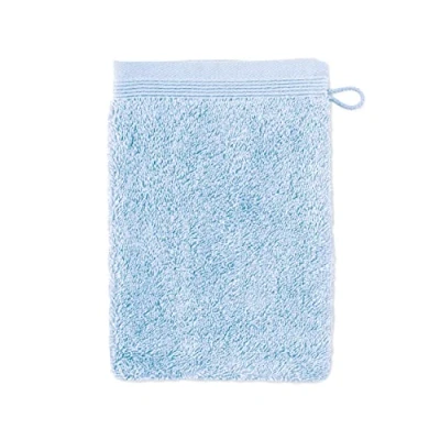 Abbildung von möve Superwuschel Waschhandschuh 20 x 15 cm aus 100% Baumwolle, aquamarine