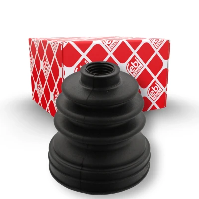 Abbildung von FEBI BILSTEIN 43625 Faltenbalg, Antriebswelle getriebeseitig 84 Gummi MINI: Hatchback, Convertible