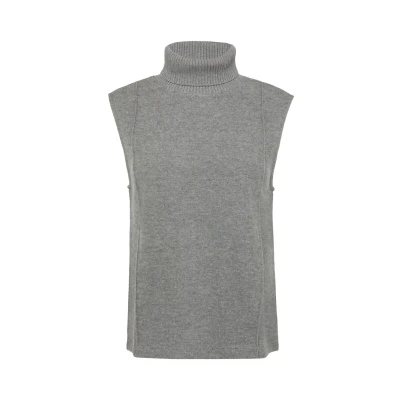 Abbildung von s.Oliver Turtleneck Top, Damen, Größe: 34, Graphit