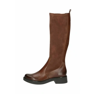 Abbildung von Caprice Stiefel, Damen, Größe: 38.5, Cognac comb Schuhe