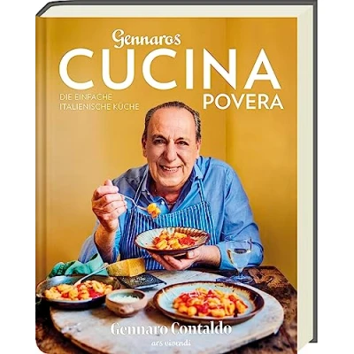 Abbildung von Gennaros Cucina Povera: Die einfache italienische Küche. Verwendung von günstigen und leicht zugänglichen Zutaten. Alles wird verwertet. Zero Waste