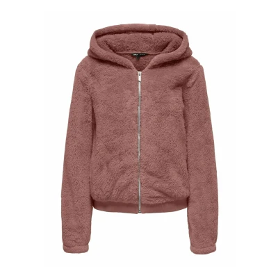 Abbildung von ONLY Onlnewanna Contact NOOS Fleecejacke, Damen, Größe: XS, Rot