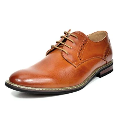 Abbildung von Bruno Marc Herren Anzugschuhe Schnürhalbschuhe Business Büro Hochzeitschuhe Herren,Size 43,Braun,PRINCE 16
