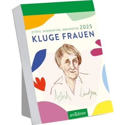 Abbildung von Abreißkalender Kluge Frauen 2025: Zitate, Biografien, Anekdoten Tagesabreißkalender zum Aufstellen oder Aufhängen