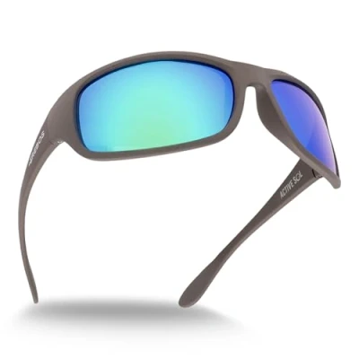 Abbildung von Sonnenbrille Erebos Extra Dunkel Kategorie 4, Lichtempfindlichkeit, Berge &amp; See, Polarisiert