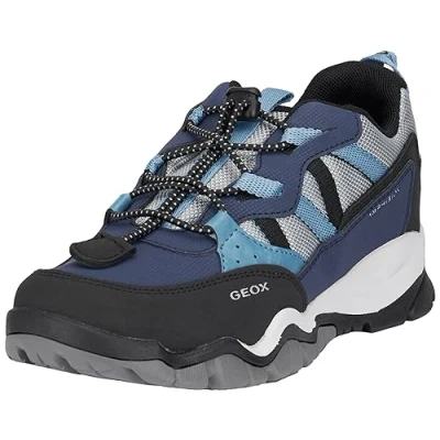 Abbildung von Geox J MONTRACK Boy B ABX Sneaker, Navy/Grey, 35 EU