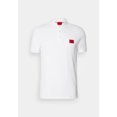 Abbildung von HUGO Poloshirt, Herren, Größe: Large, White