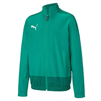 Abbildung von PUMA Kinder teamGOAL 23 Training Jacket Jr Trainingsjacke, Pepper Green Power Green, 152