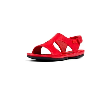 Abbildung von Camper Damen Right Nina K201645 T Strap Sandal, Rot 004, 39 EU