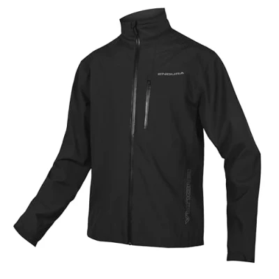 Abbildung von Endura Regenjacke / wasserabweisende Jacke, Herren, Größe: Large, Black