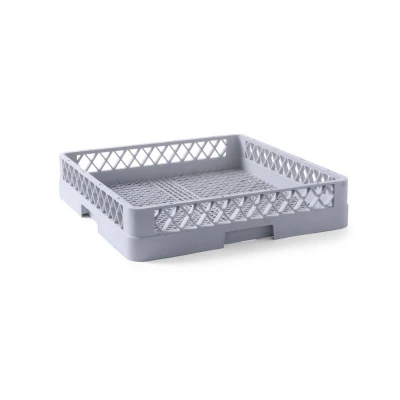 Abbildung von HENDI Spülmaschinenkorb 50 x 10 cm für Besteck PP Kunststoff feinmaschig, Gastro Spülkorb kaufen