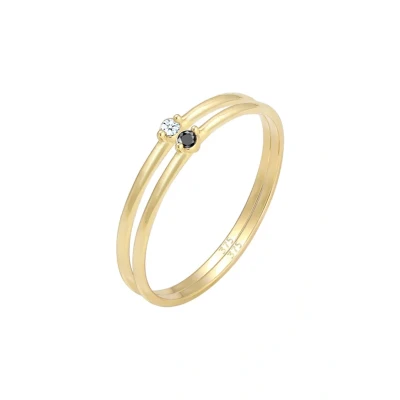 Abbildung von Elli 2 PACK Ring goldcoloured, Damen, Größe: 52, Gold coloured