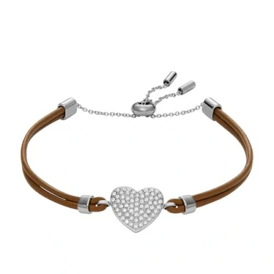 Abbildung von Fossil Sadie Bracelet Armband, Damen, Größe: One Size, Brown