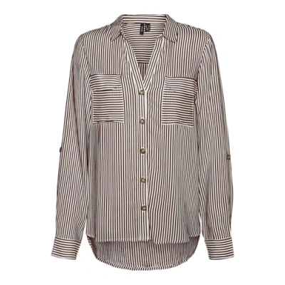 Abbildung von Vero Moda Hemdbluse »VMBUMPY L/S SHIRT NEW WVN GA NOOS«