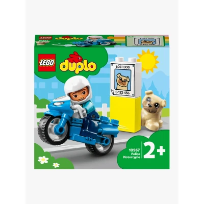 Abbildung von LEGO DUPLO Town 10967 Polizeimotorrad
