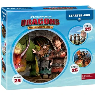 Abbildung von Dragons Auf zu neuen Ufern Starter Box 8 (24 26) Die Original Hörspiele zur TV Serie