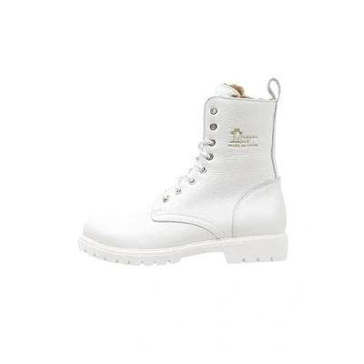Abbildung von Panama Jack Damen Frisia Combat Boot, Blanco, 40 EU