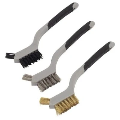 Abbildung von SEALEY WB100 Drahtbürste 3 Edelstahl, Nylon, Messing