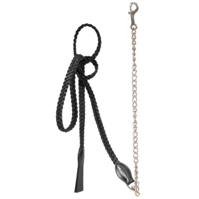 Abbildung von Dyon Führstrick mit Kette Schwarz