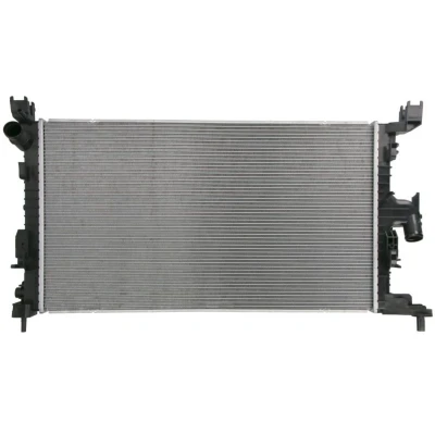 Abbildung von NRF 550345 Kühler, Motorkühlung Aluminium 685mm 388mm 26mm Kühlrippen gelötet