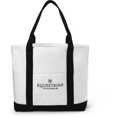 Abbildung von Equestrian Stockholm Tote Bag WeißVerkauft von Agradi