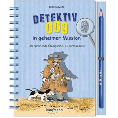 Abbildung von Detektiv 009 in geheimer Mission: Der spannende Übungsblock für schlaue Kids