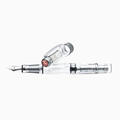 Abbildung von Twsbi, Diamond 580 ALR Nickel Gray, Füllfederhalter M