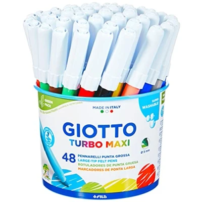 Abbildung von LYRA Giotto 5214 00 Turbo Maxi Großpackung mit 48 Faserschreibern